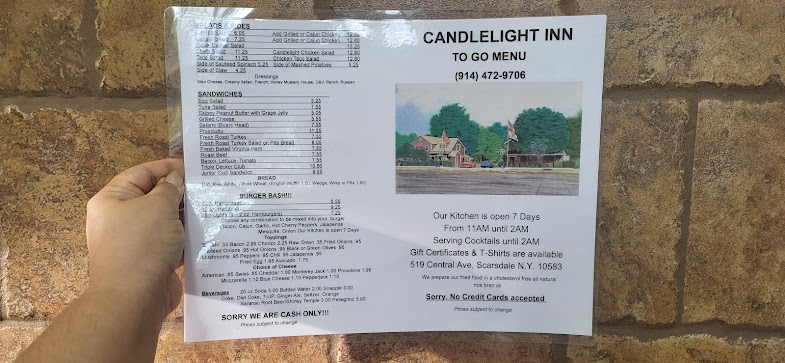 Candlelight Inn Menu | Famous Chicken Wings, Burgers & Pub Classics in ...